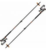 Leki Helicon Lite skialpové hole Dark anthracit/Neon orange/Black vel. 110 - 145 cm