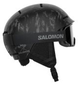 lyzarska helma Salomon Player Combo Black